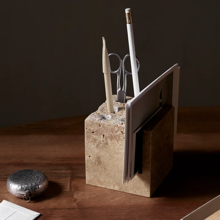 Ferm Living - Klint Stifthalter, beige