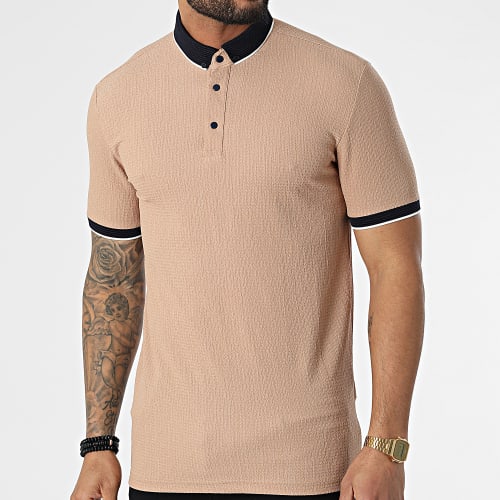 Polo A Manches Courtes 1745 Camel