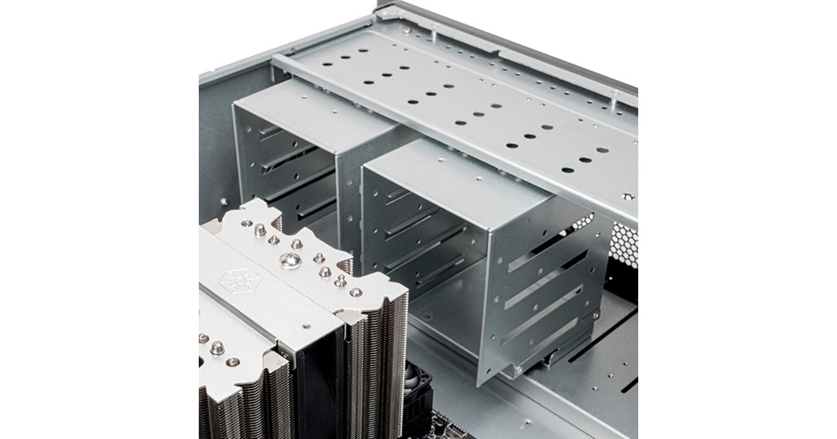 SilverStoneRM45-360 server behuizing  (Zwart)