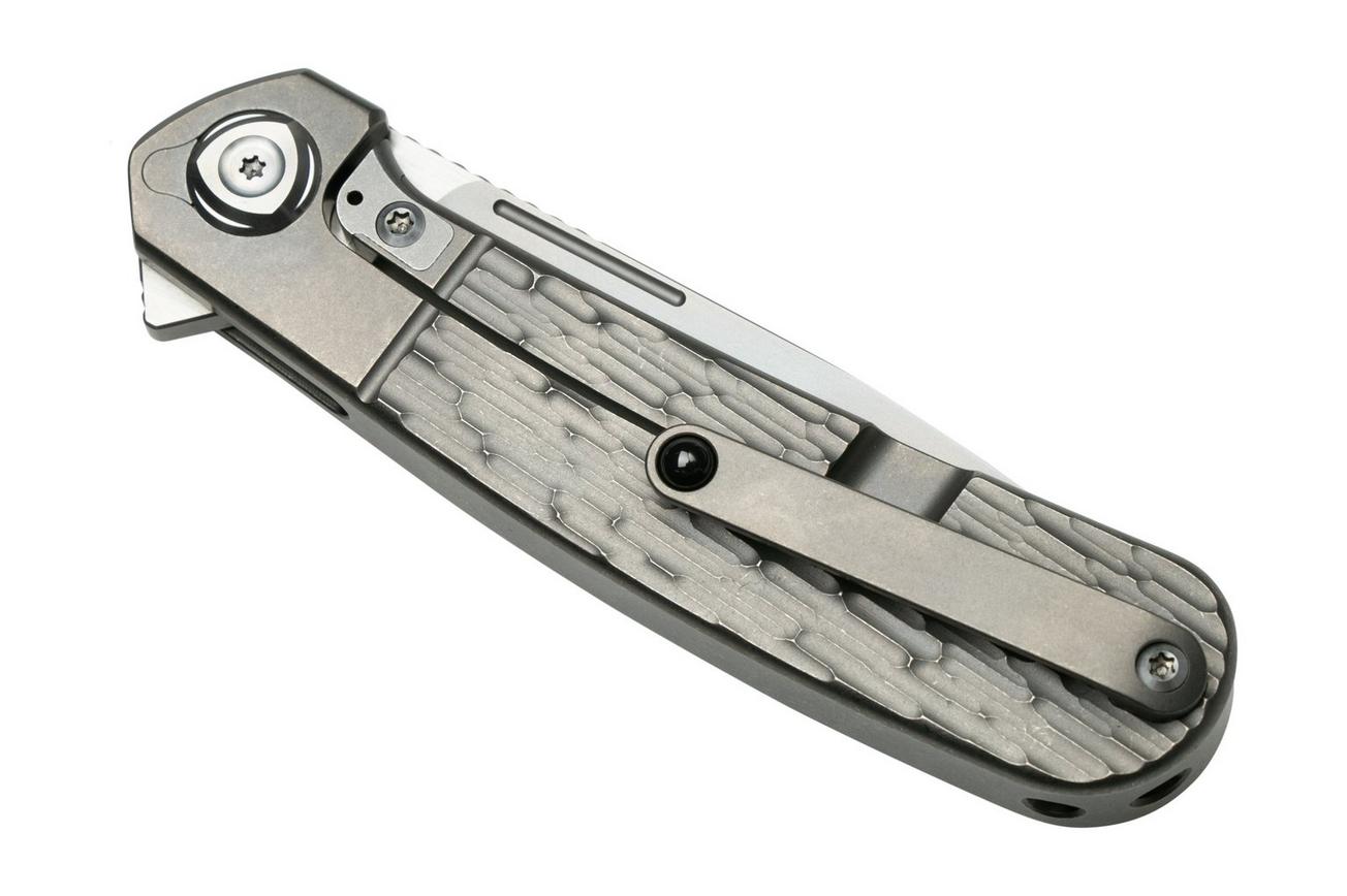 Liong Mah L1 Textured Titanium, L1-TT zakmes