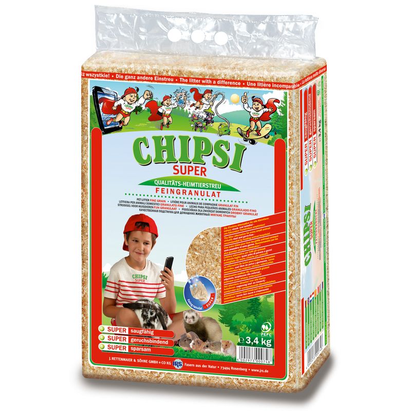 Litière Chipsi Super à prix discount sur bitiba.fr