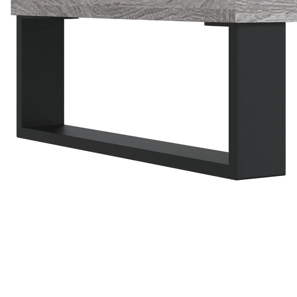 vidaXL - Kolomkast met 2 deuren - Grijs sonoma eiken - Hout - 30x30x190 cm