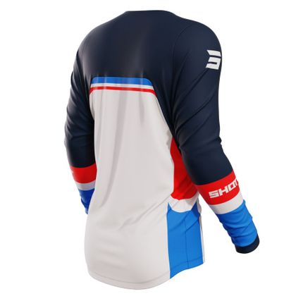 Maillot cross Shot CONTACT - LEGEND 2023 - Bleu