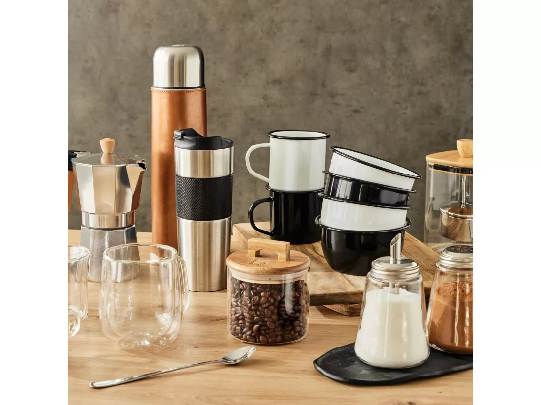 Set de 2 sucriers en verre LOVERS de 350ml Bergner