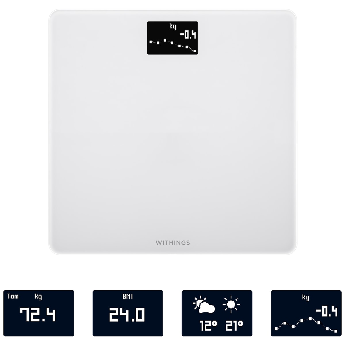 Withings Body badevekt WITWBS06WH (hvit)