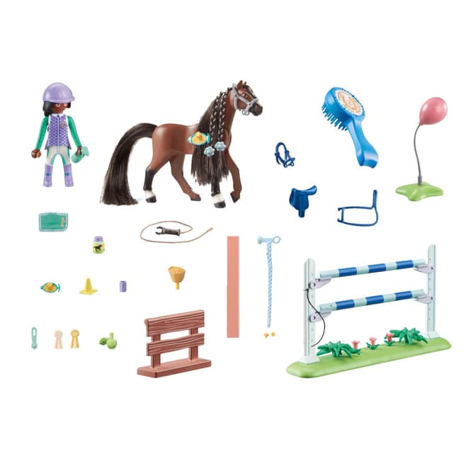 Playmobil® 71355 - Zoe & Blaze mit Turnierparcours - Playmobil® Horses of Waterfall