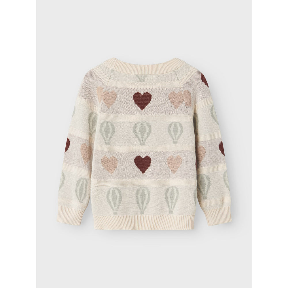 Køb Lil'Atelier Pastel Parchment Nmflamai Kis Ls Strik Lil