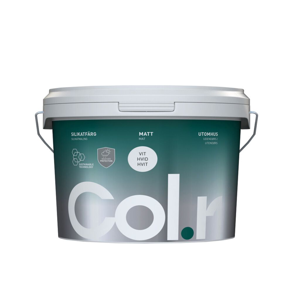 FASADEMALING COL.R 3L HVIT