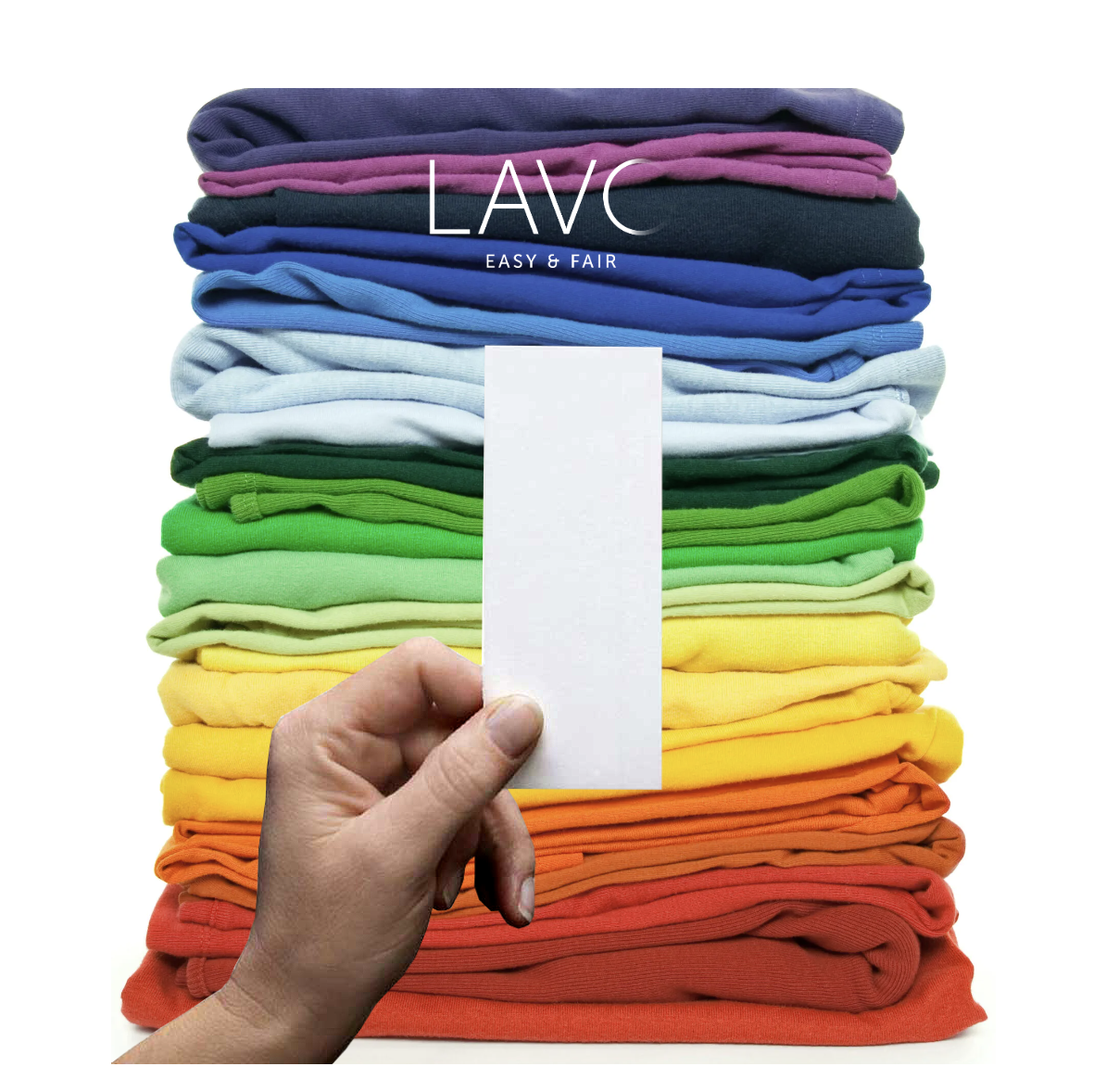 (64er Set) Easy&Fair Vordosierte Eco Waschmittel Streifen mit Frischeduft für Textilien (77151)
