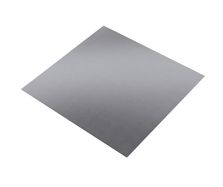 Tôle aluminium brut lisse Ep. 0,5 mm, 50 x 25 cm