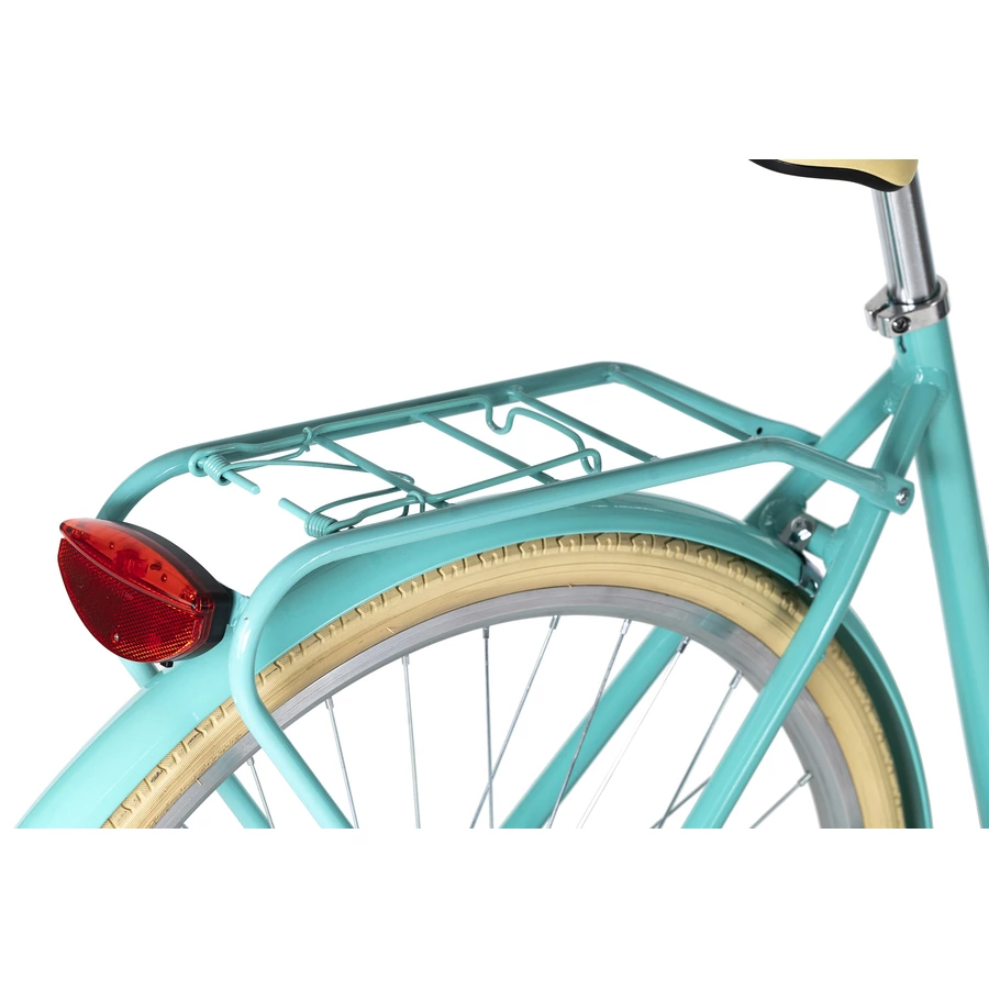 DaCapo Cityrad 3-Gänge Damenfahrrad Milano 28 Zoll Türkis