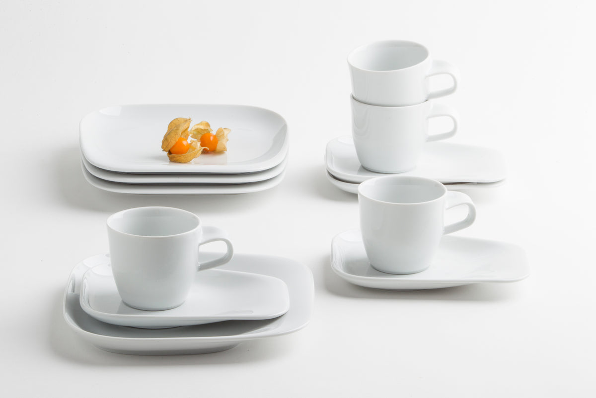 KAHLA Elixyr Kaffeeservice 12tlg. weiß