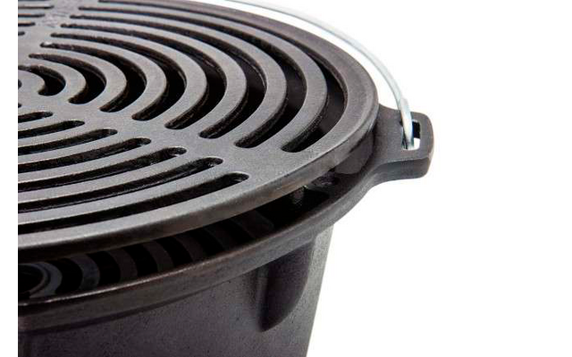 Petromax Feuergrill tg3 gusseiserne Grill- und Kochstelle