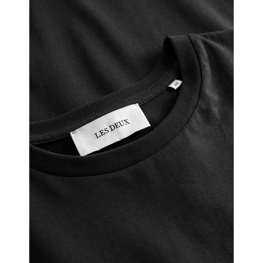 Les Deux Nørregaard Tonal T-shirt, Black, XXL