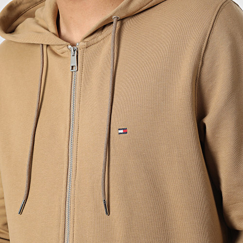 Sweat Zippé Capuche 1985 Zip Through 9577 Camel