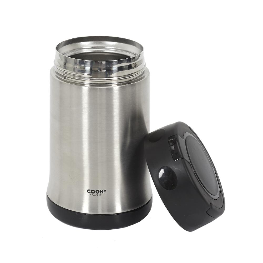 BOL A SOUPE ISOTHERME AVEC COUVERT INOX 50CL