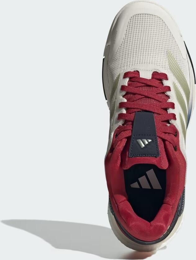 Adidas Performance Crazyquick BOOST Padelschoenen Dames Wit