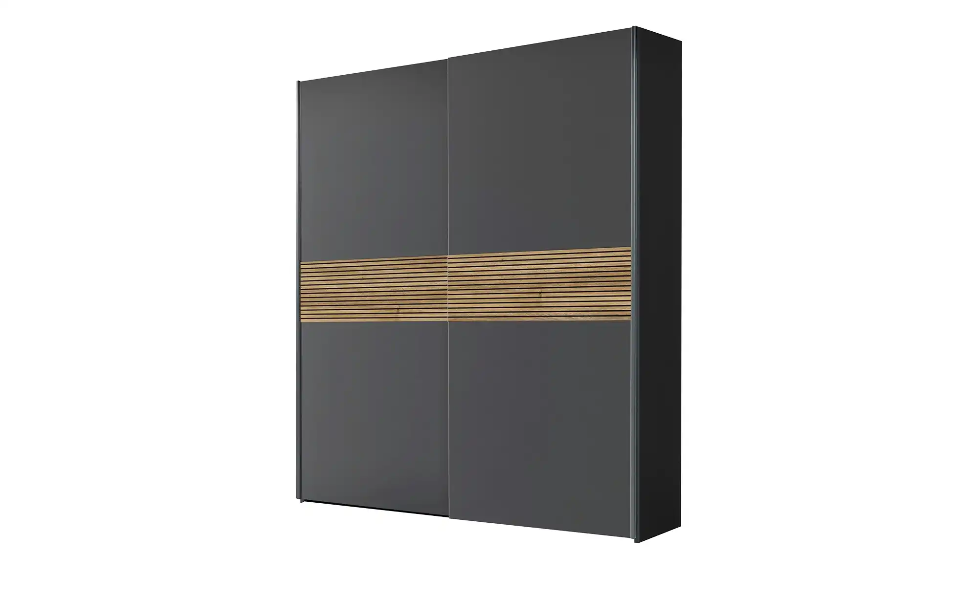 Schwebetürenschrank mit Lamellen-Bauchbinde Time