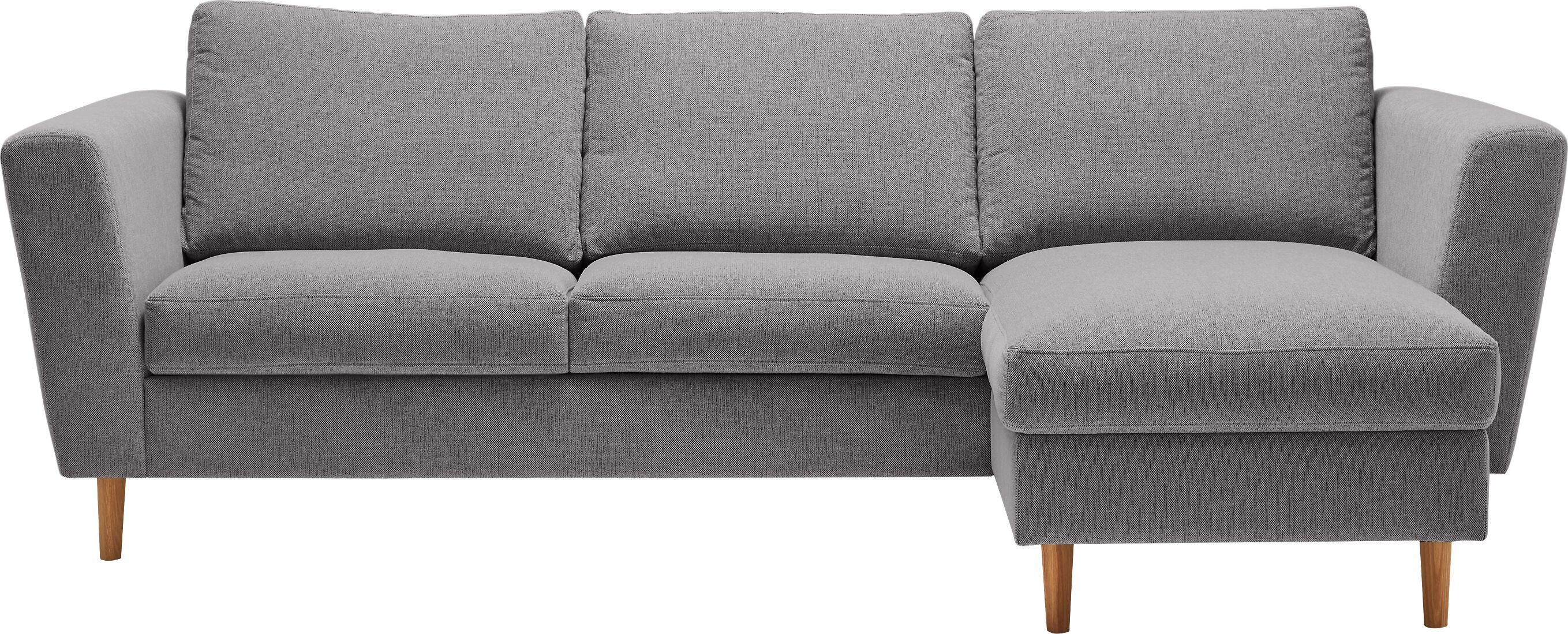 DIENER Ecksofa - Hellgrau / B: 235.0 cm x T: 156.0 cm x H: 81.0 cm