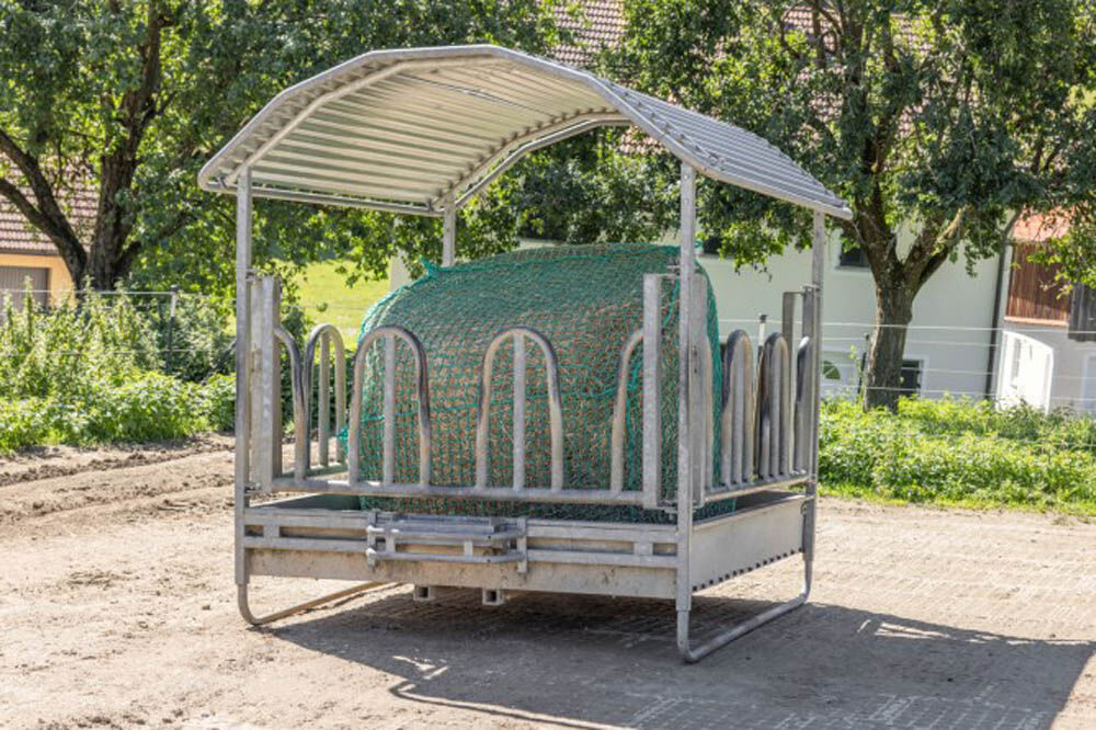 Kerbl Ronde Balen - Hooinet - Groen - 1x125x160 cm