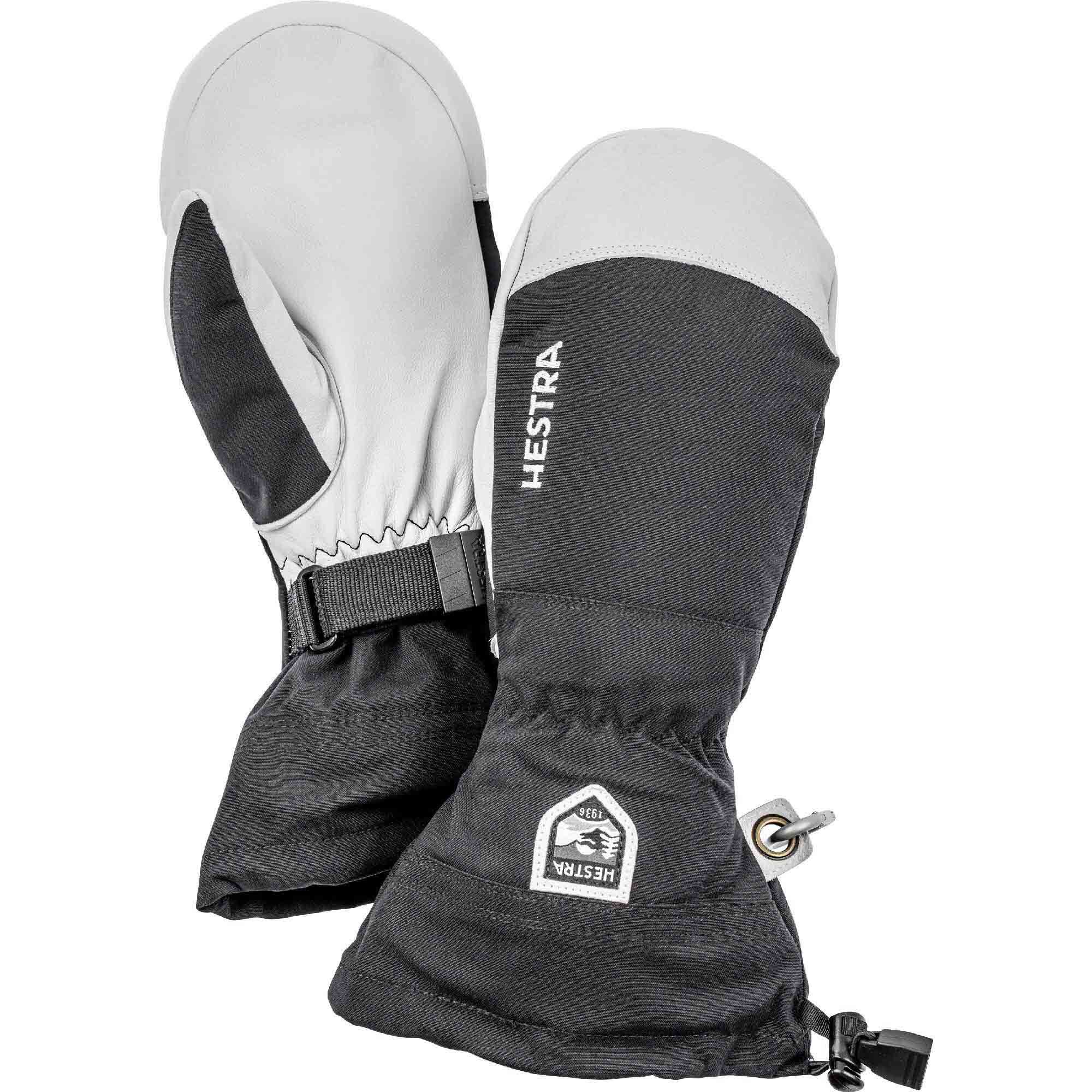 HestraArmy Leather Heli Ski Mitten