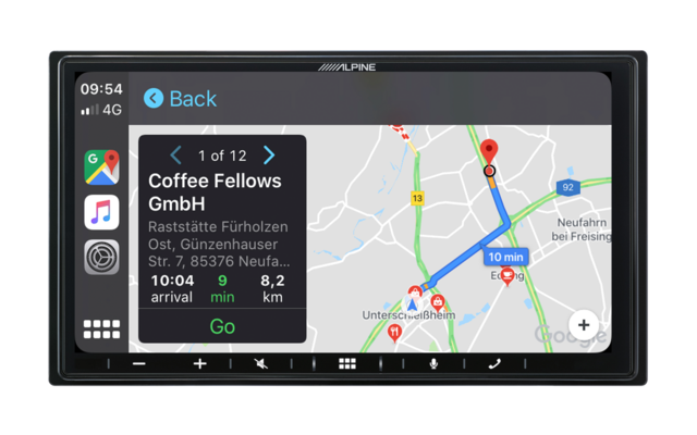 Alpine Digital Media Station mit 6,95-Zoll Display