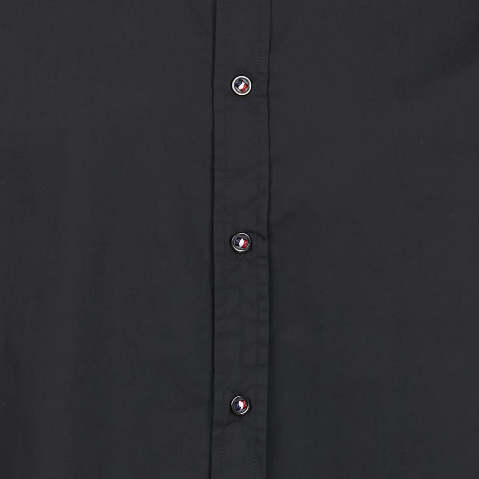 DORUS - Chemise col classique regular-fit en coton | Noir