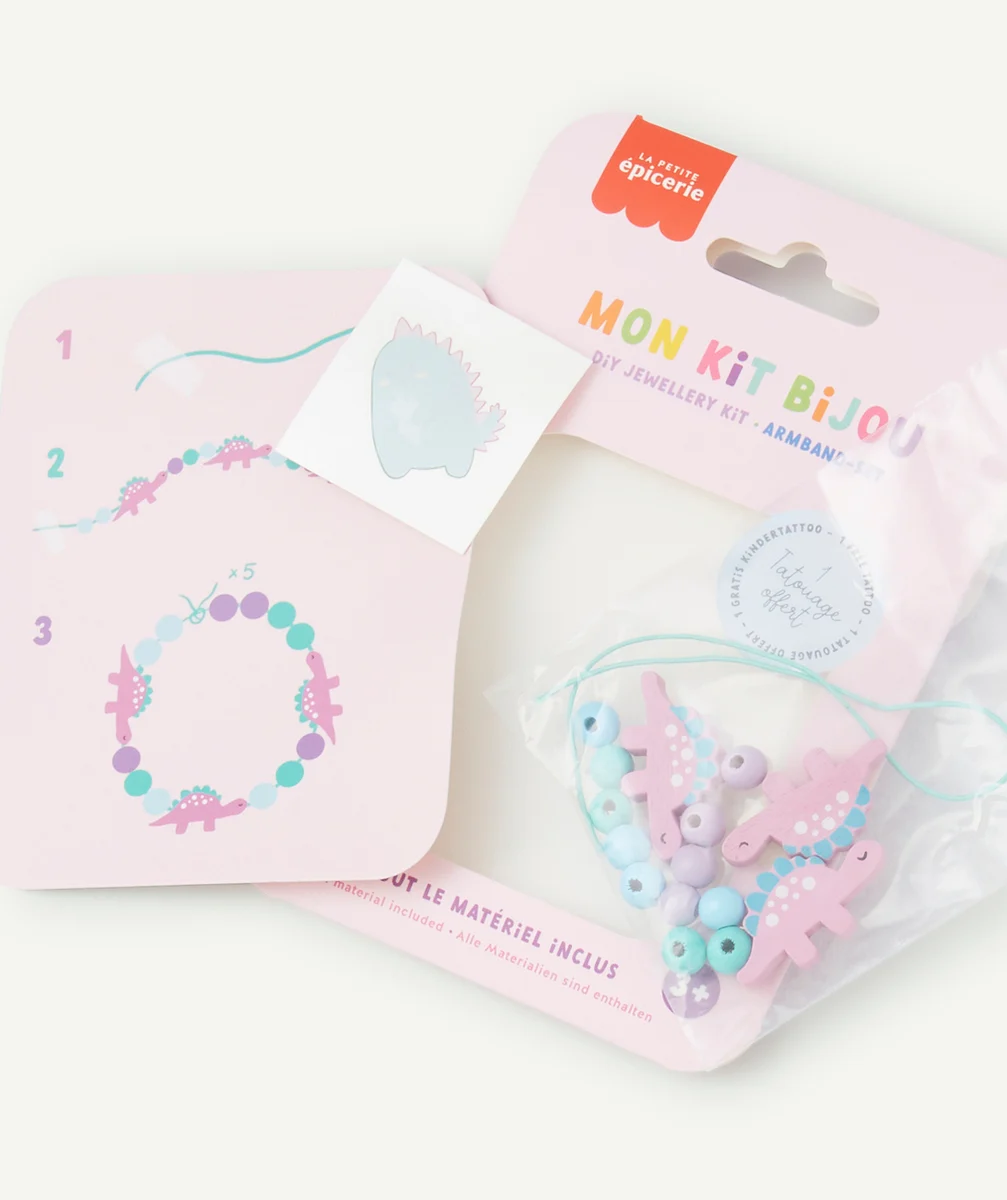 LA PETITE EPICERIEMON KIT BIJOU - BRACELET DINOSAURES