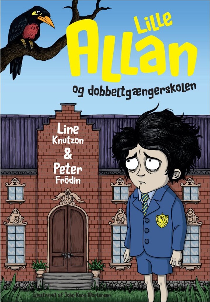 Lille Allan Og Dobbeltgængerskolen - Line Knutzon - Bog