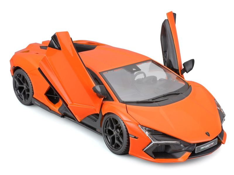BBurago Lamborghini Revuelto Orange 1:24 Sammlermodell im Massstab 1:24