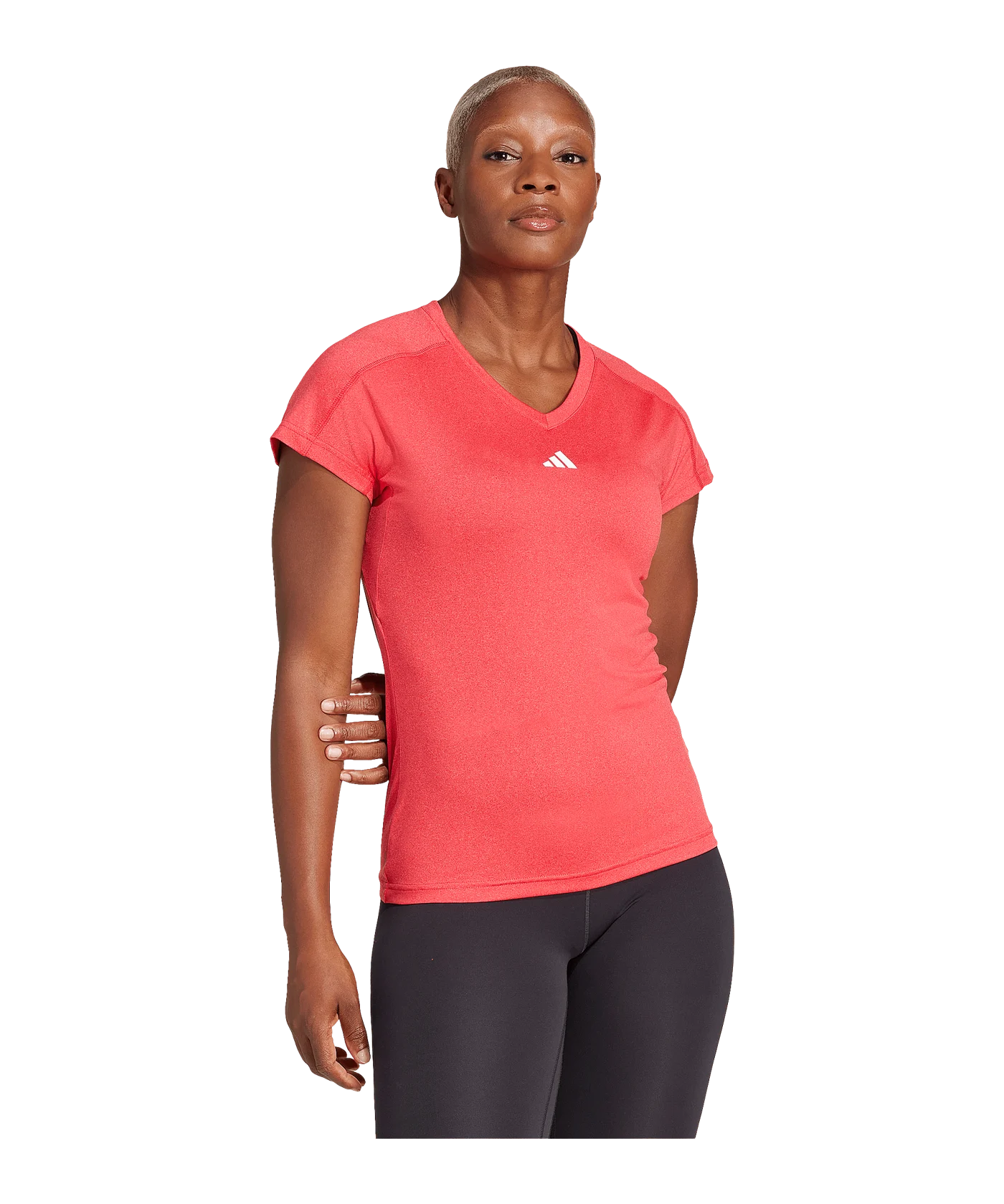 adidas AEROREADY Essentials T-Shirt Damen Rot