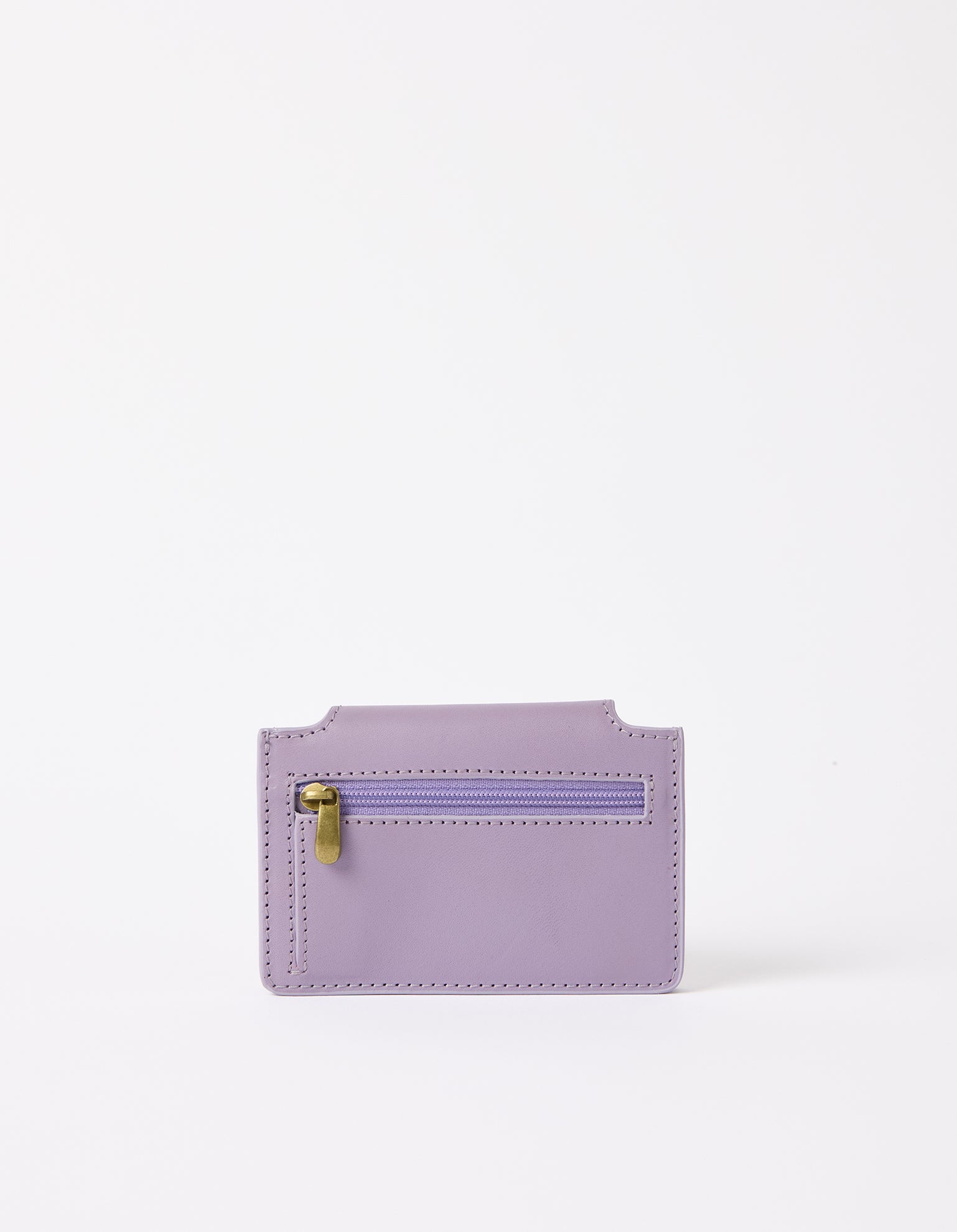 Harmonica Wallet - Lavender Classic Leather
