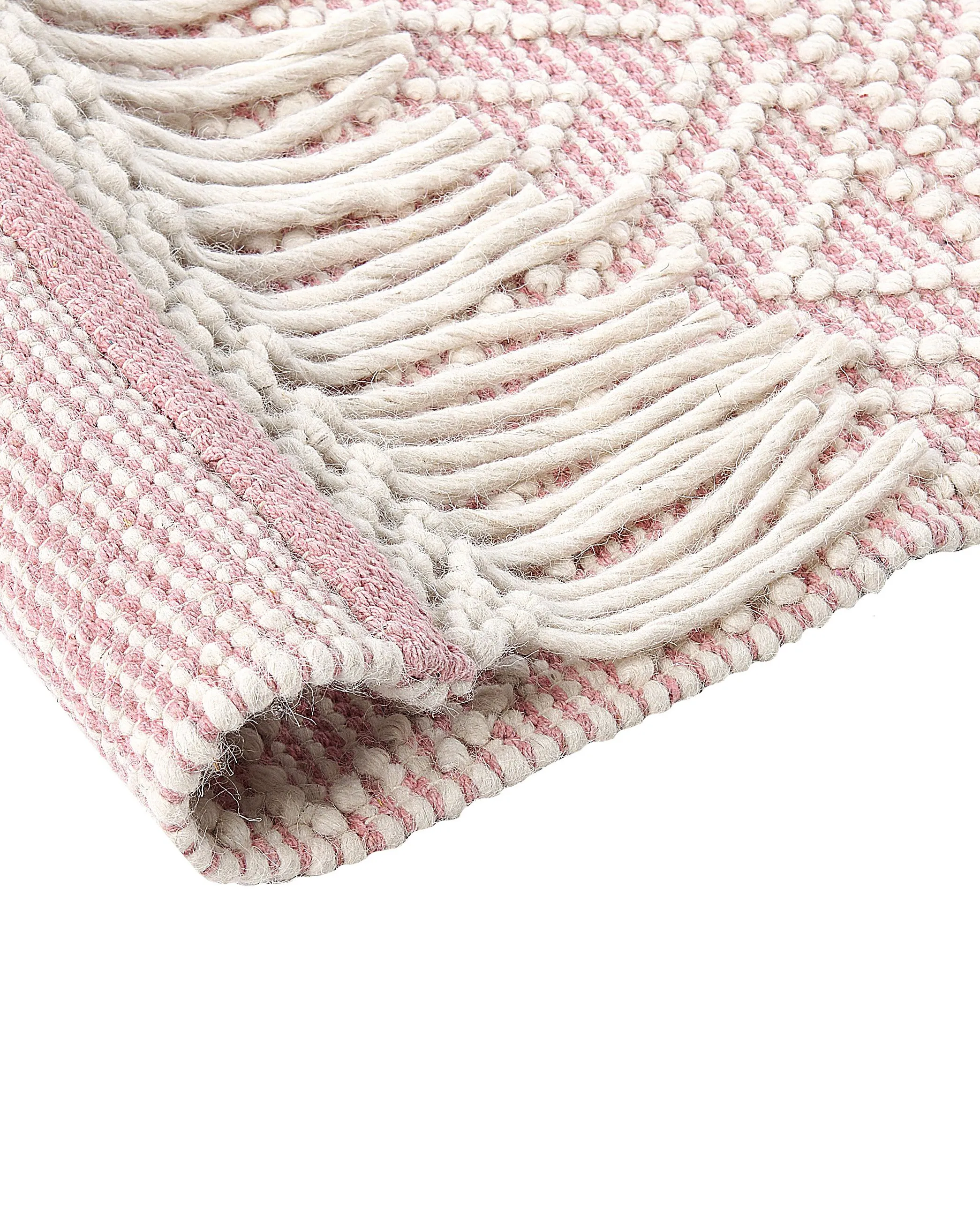 Vloerkleed ADANA Roze 200 x 300 cm Wol