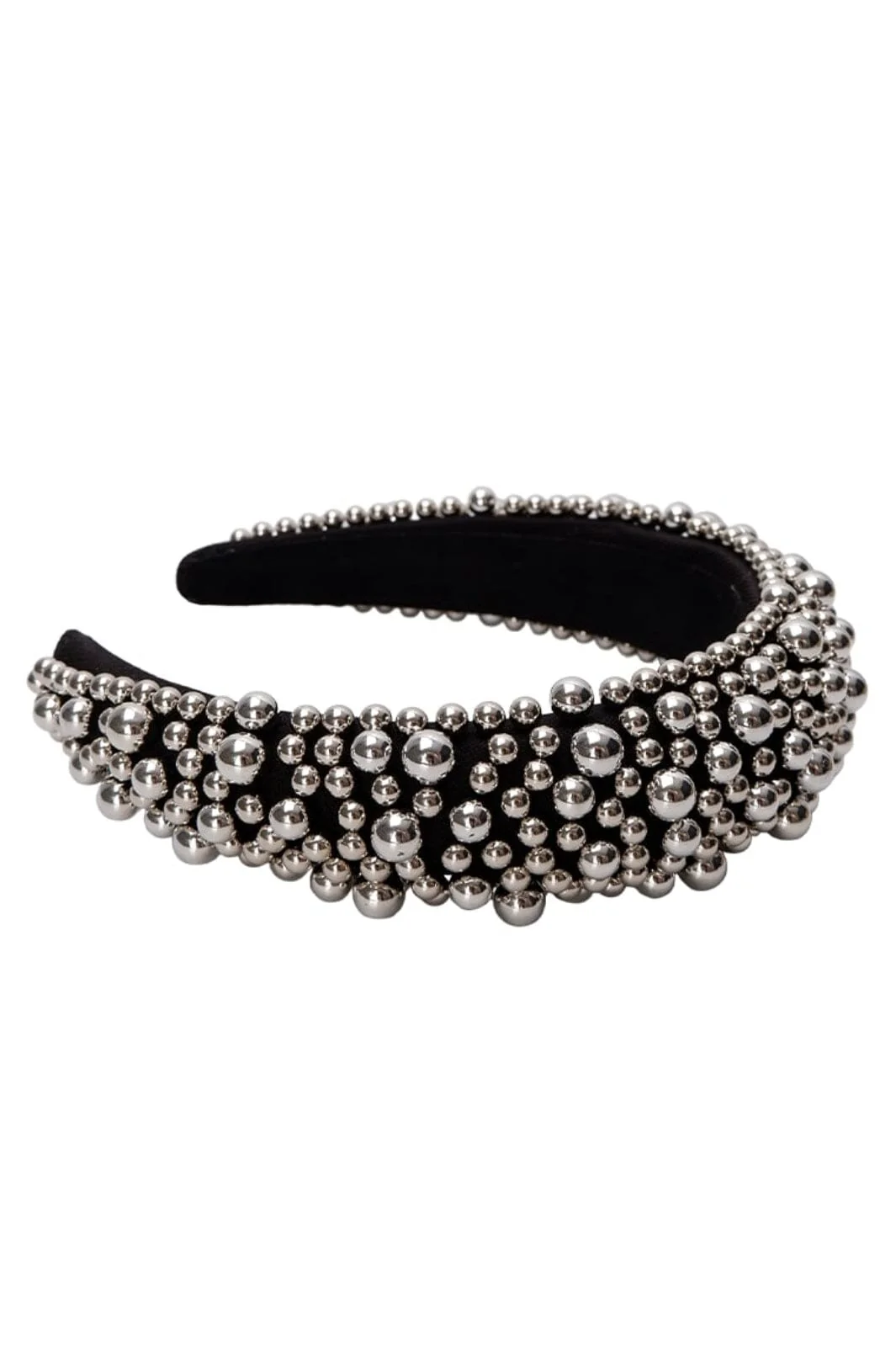 Black Colour Bcshaffer Headband black silver coloured
