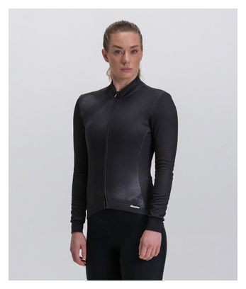 Maillot Manches Longues Femme Santini Pure Dye Noir