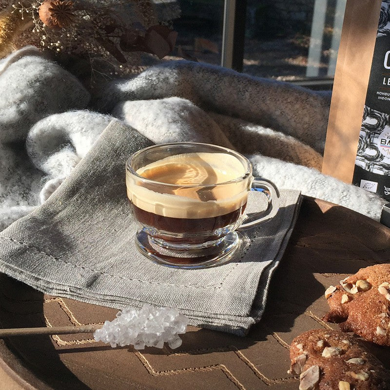 Lot de 6 Tasses expresso, FLORE La Rochère