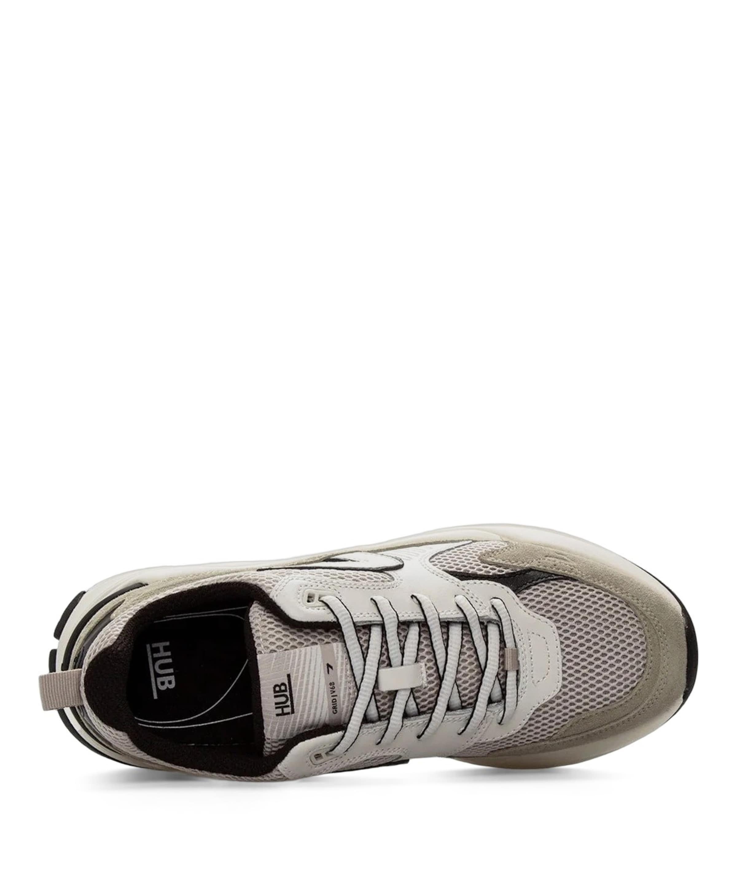 Hub Grid M37 heren sneakers beige