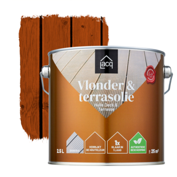 Lacq Vlonder & Terras olie bankirai 2,5 liter