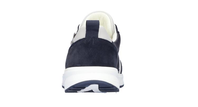 Waldläufer 784001 Velours Mesh Flat blau