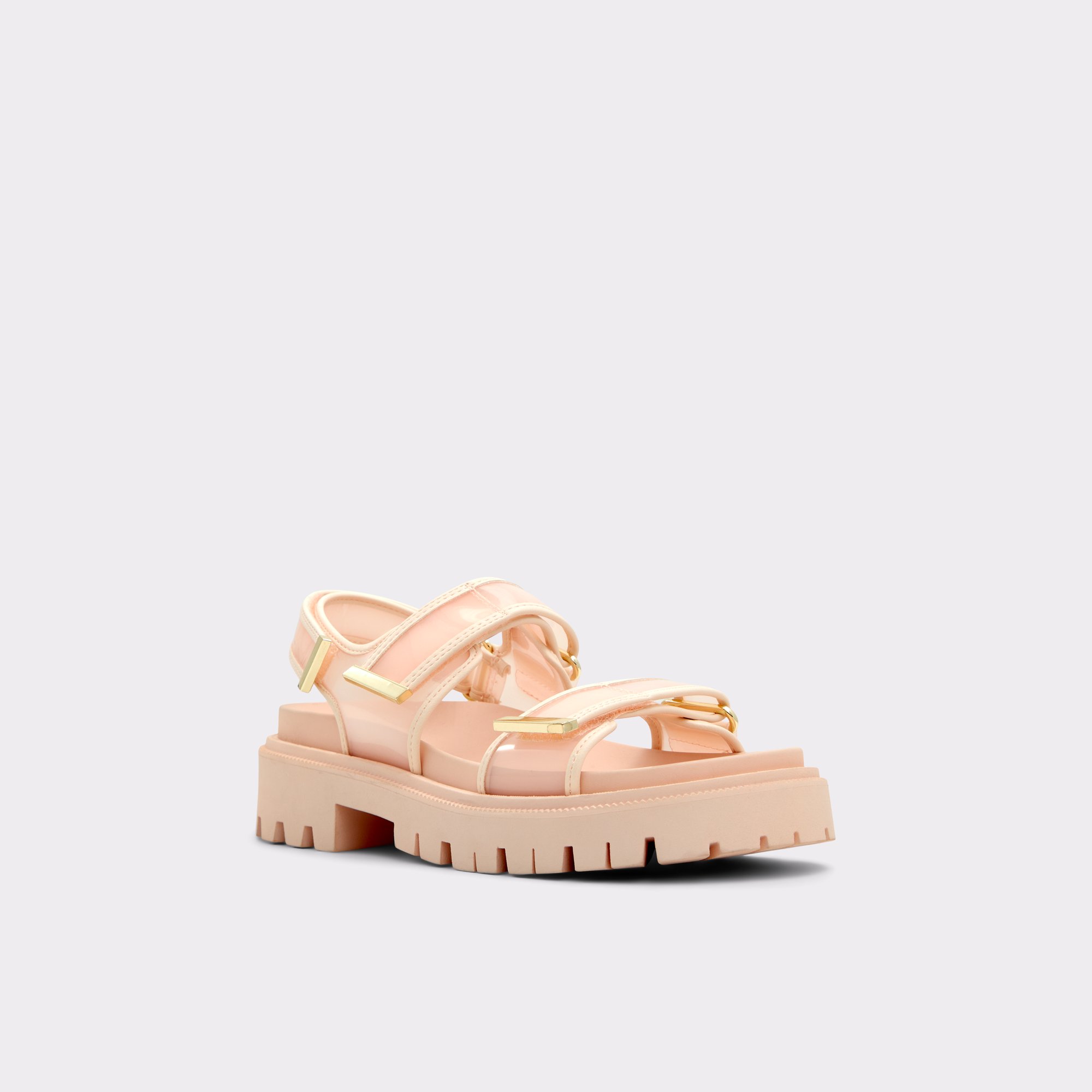Sanddy Light Pink Women Platform sandals