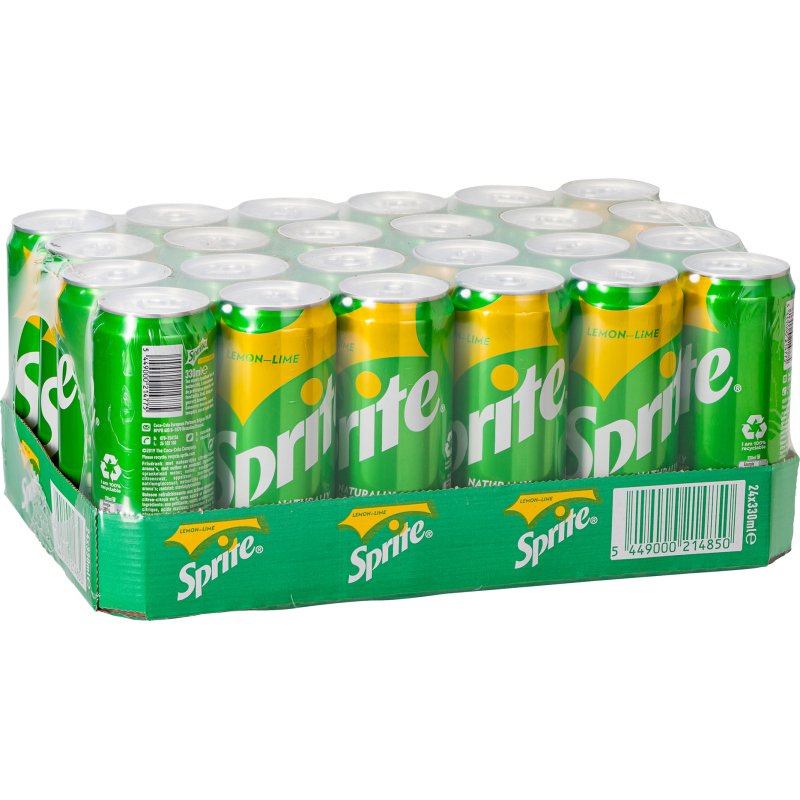 Sprite Original 33 cl - 24 canettes