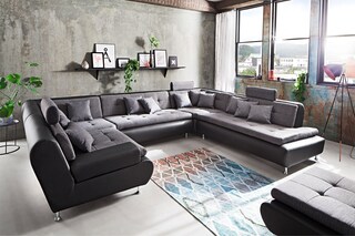 Polstergarnitur Lounge 1-E-2-E-OTM, Stellmaß ca. 228x374x286 cm