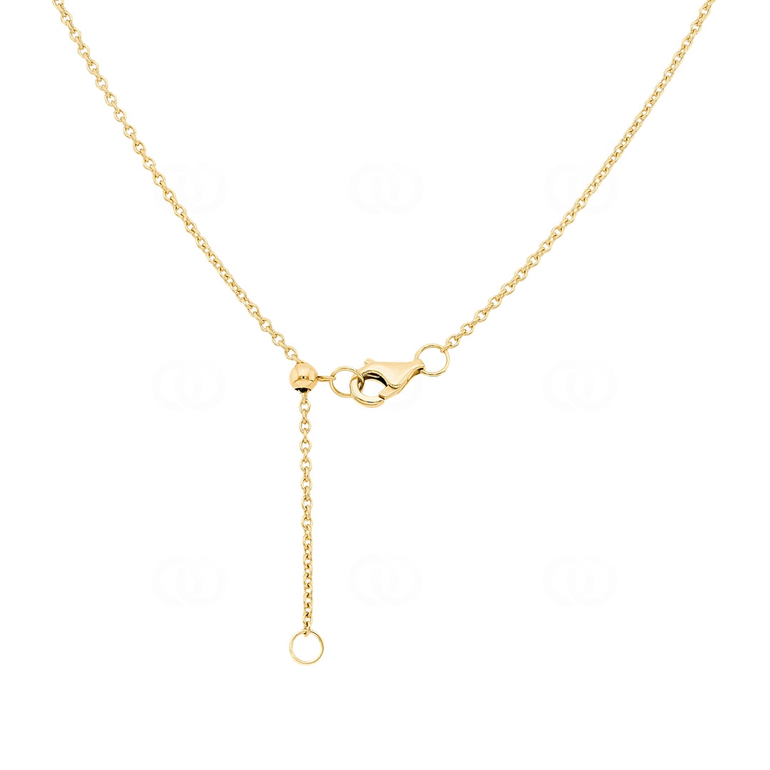 Collier 750/18 K Gelbgold mit Diamanten 0.61 ct H/Si