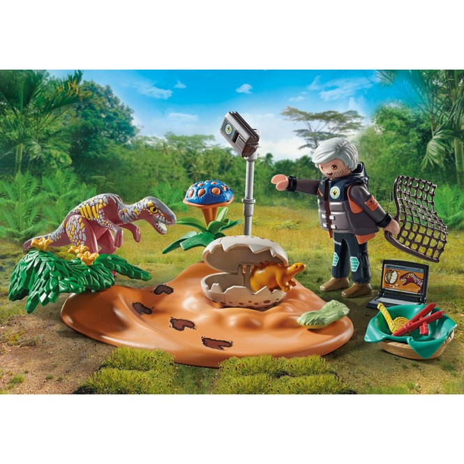 Playmobil® 71526 - Stegosaurusnest mit Eierdieb - Playmobil® Dino