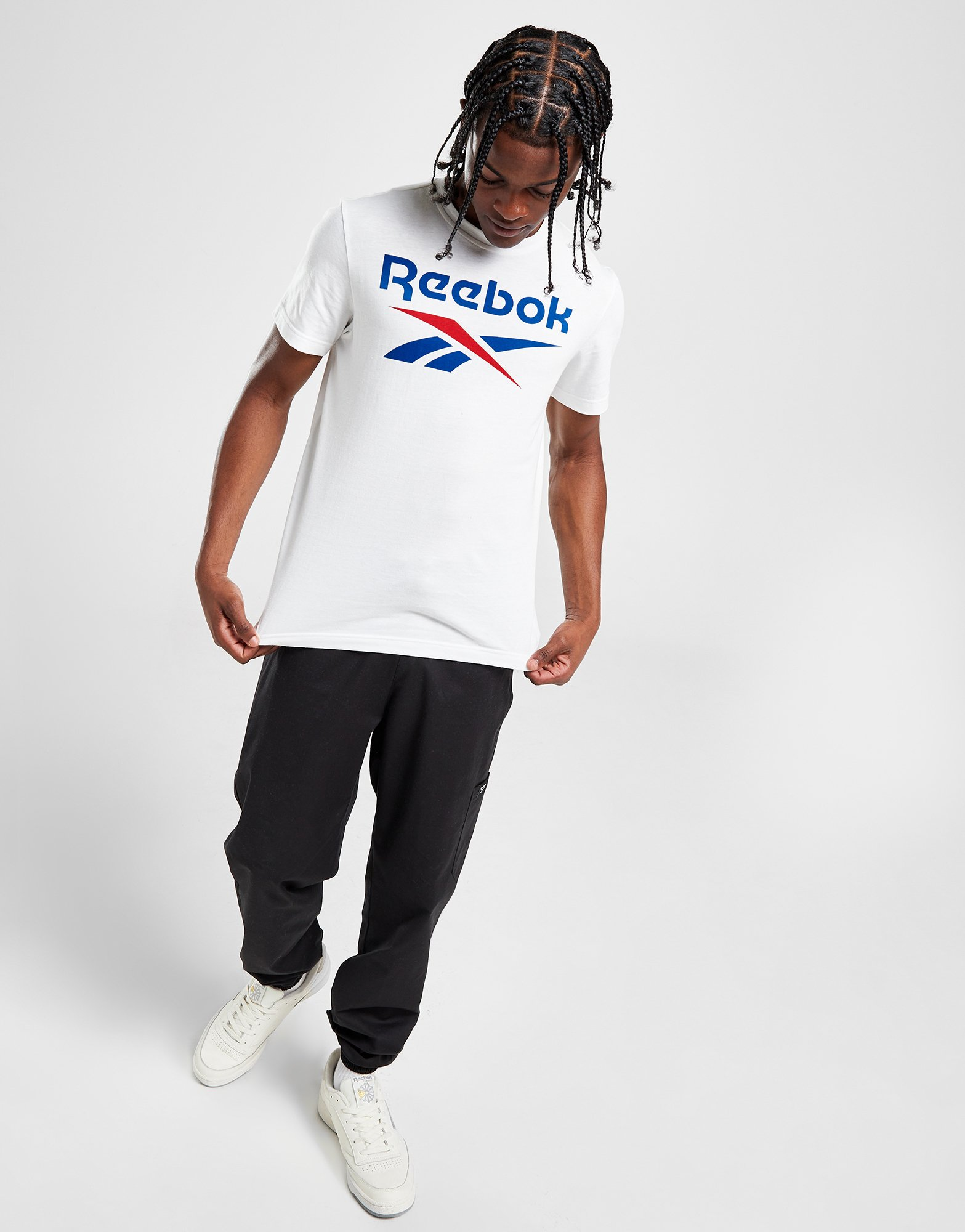 Reebok T-shirt Large Logo Homme