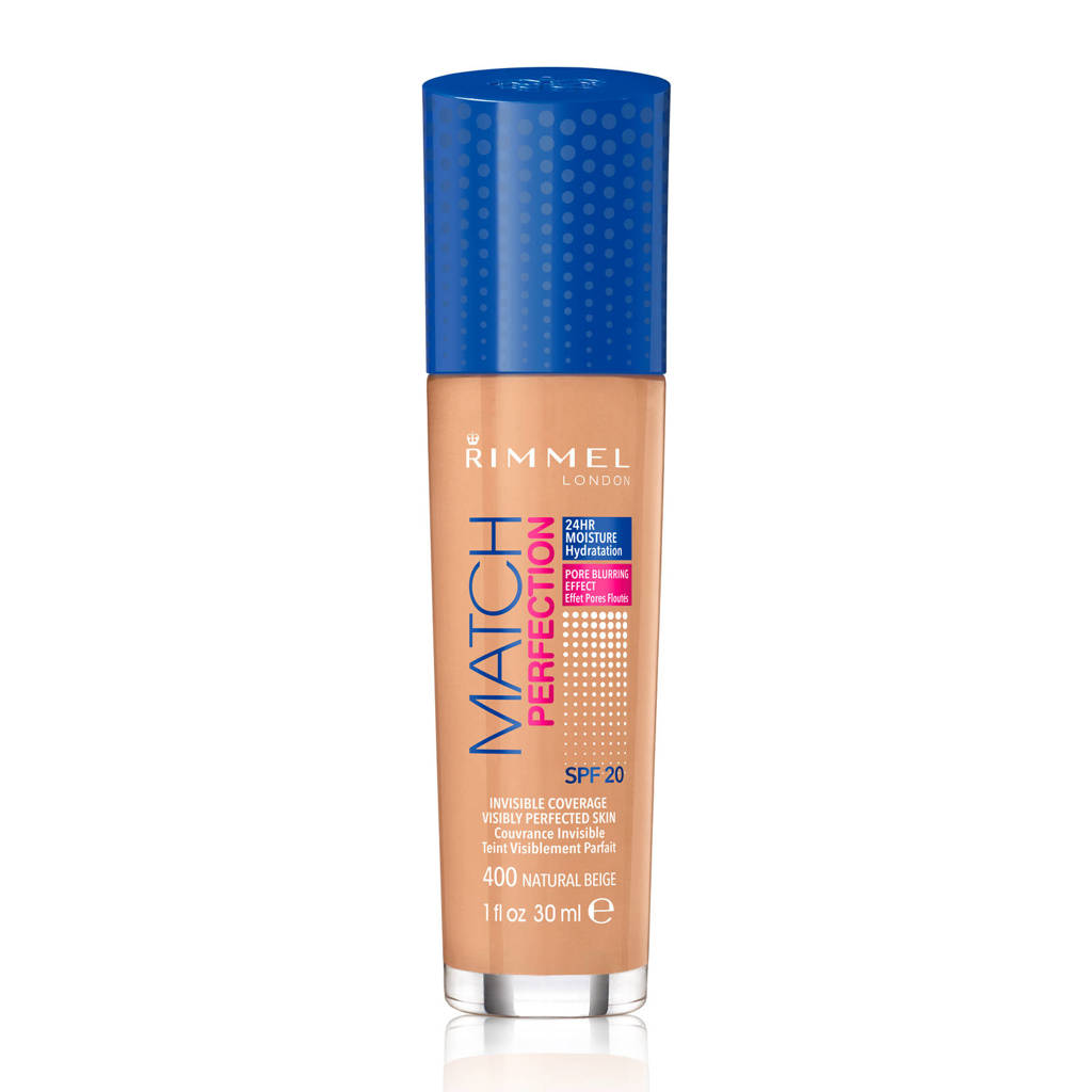 TopperMatch Perfection Foundation - 400 Natural Beige - Beige