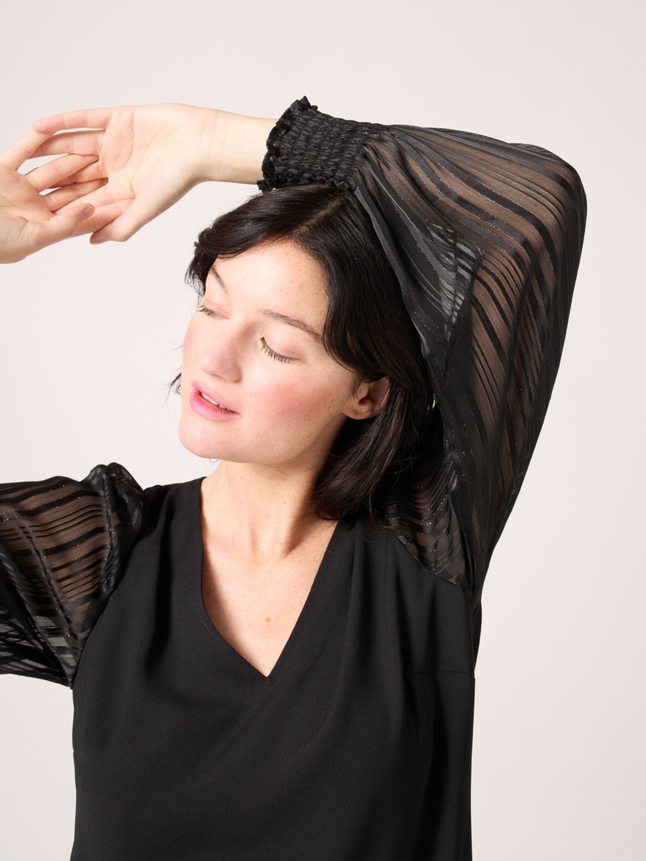 Robe courte unie