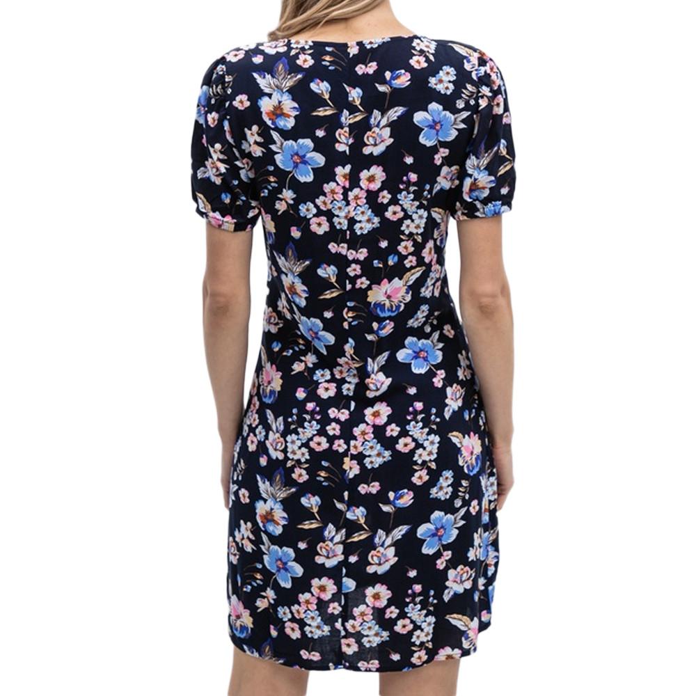 Only Robe Bleu à fleurs Femme Only Nova