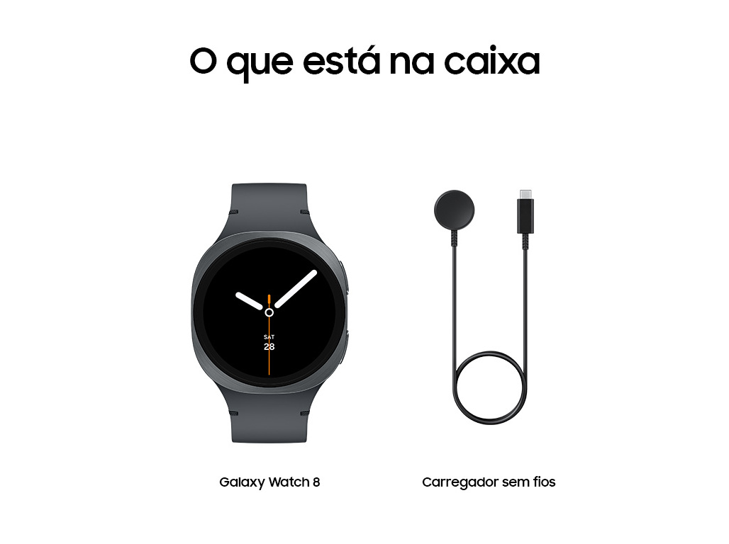 SMARTWATCH SAMSUNG WATCH8 BLUETOOTH 40MM GRAPHITE