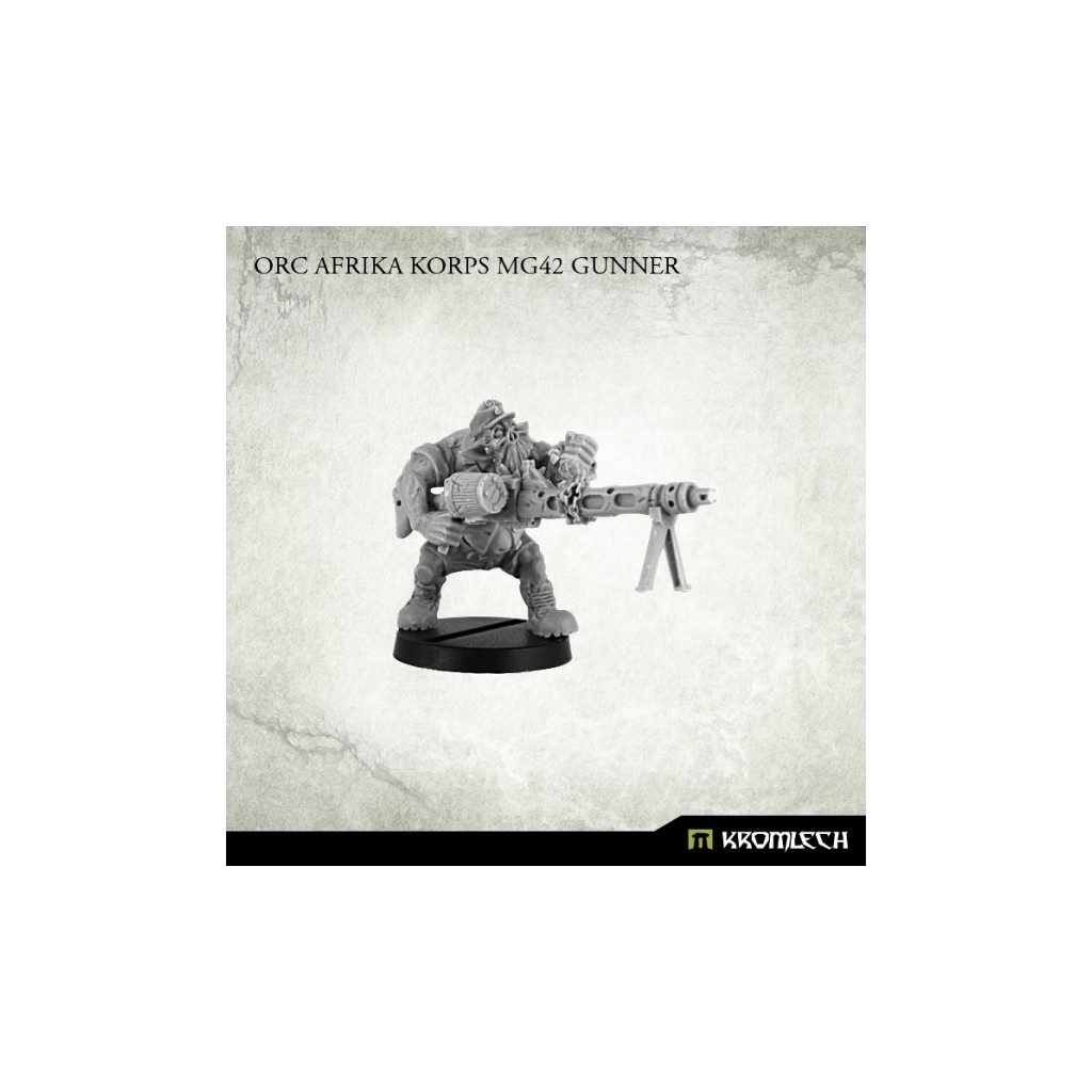 Orc Afrika Korps MG42 Gunner